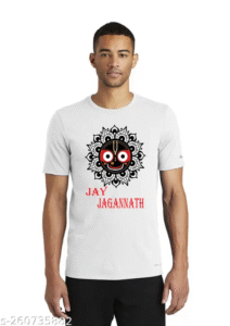 Jai jagannath t-shirt for man's